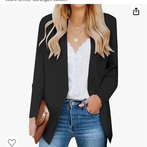 Black cute blazer! Wore once.